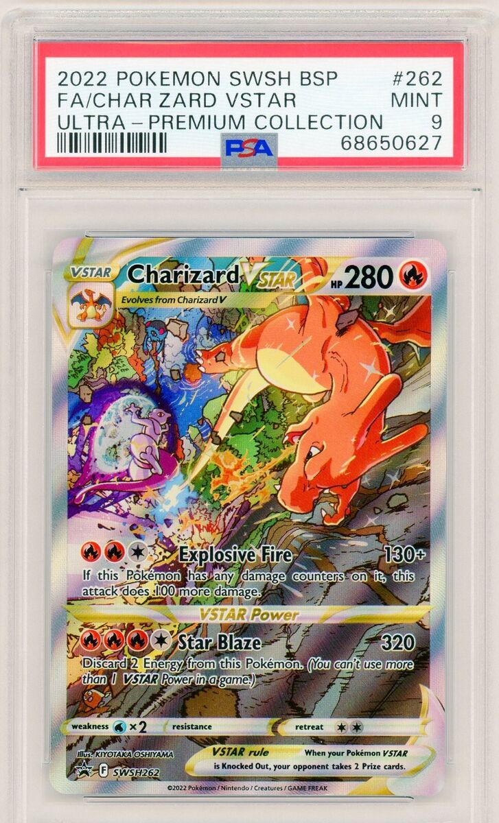 Charizard VSTAR SWSH262 Ultra Premium Collection PSA 9 Mint