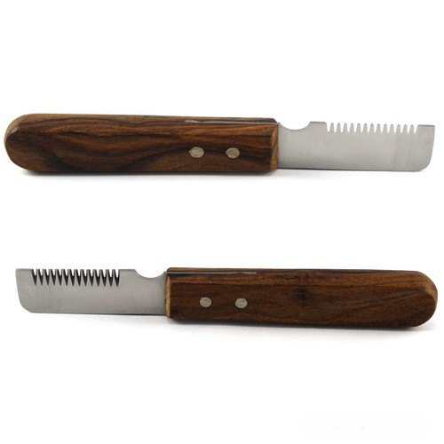 Trimmmesser Grob Trimm Messer Hunde Tier Fell Kamm Fellpflege Veterinär NATRA - Picture 4 of 5