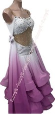jz Handmade Dance Dress/Ballroom dance dress smooth Waltz Tango Foxtrot