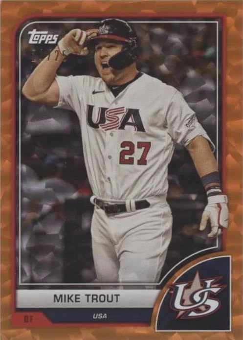 2023 Topps World Baseball Classic - Mike Trout #1 for sale | eBay