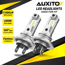 2x AUXITO H7 LED Headlight Bulbs Conversion Kit High /Low Beam 6000K GFplus 110W