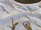 NWOT Size 6X Epic Threads Girl Pink Ballerina Ballet Gold Glitter Top — photo 3