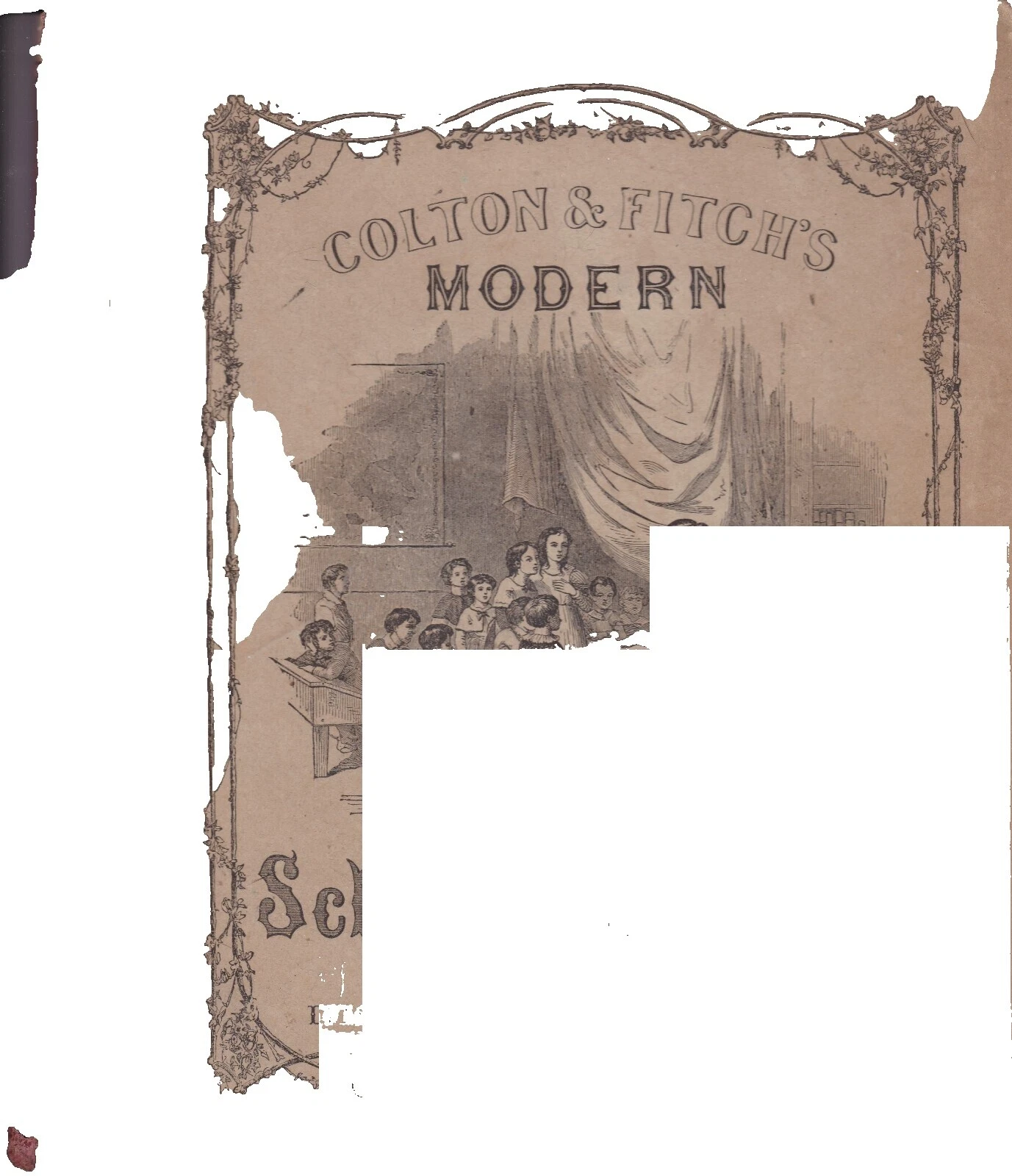 World Antique World School Maps