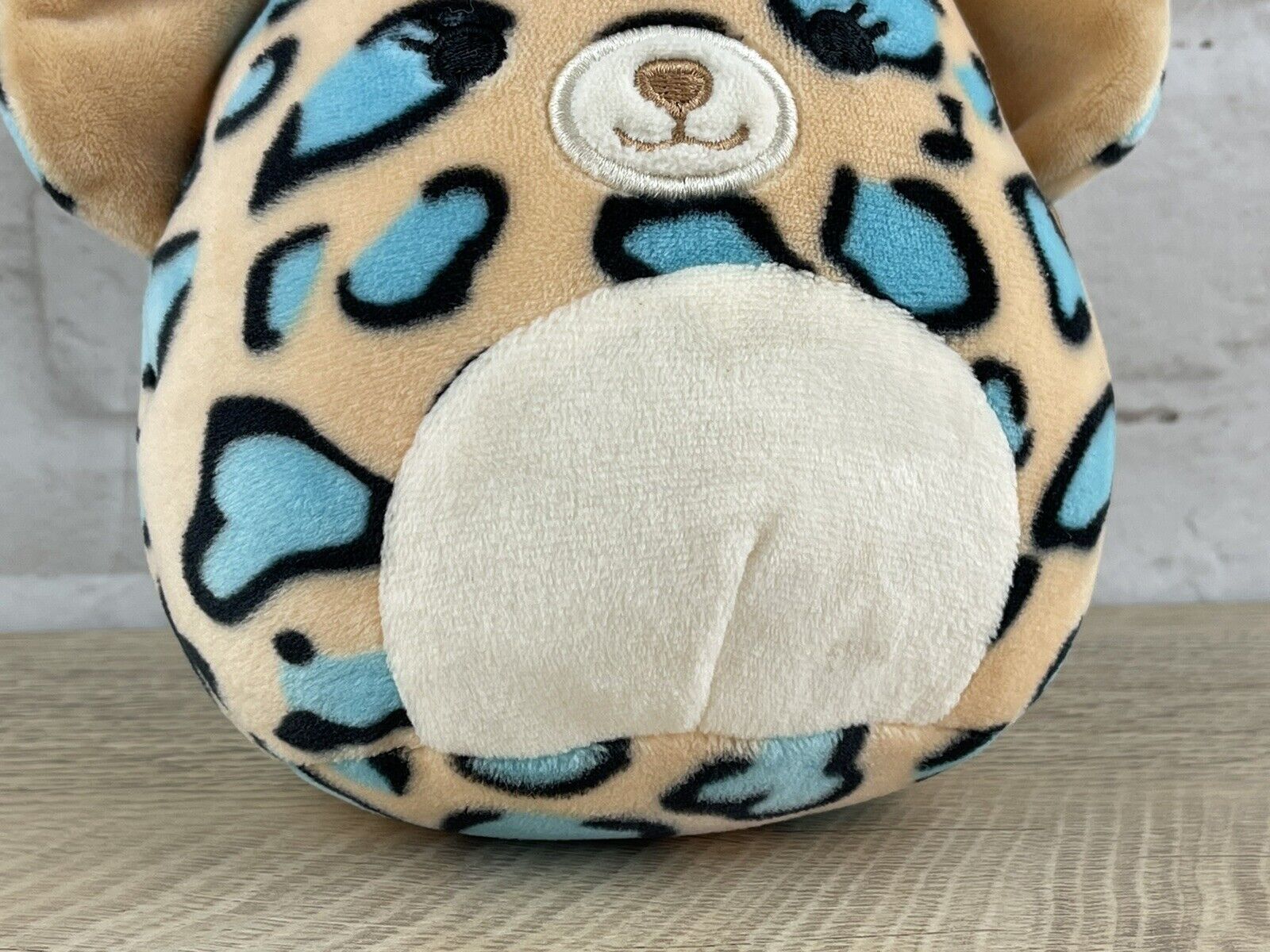 Squishmallow Mini 5” Cheetah Plush Peach & Teal Spots Squishy and Soft