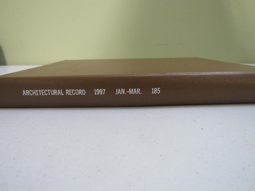 Architectural Record ~ 1997 January - March Issues, Volume 185 - Picture 3 of 6