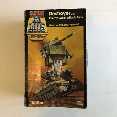 *Empty Box Only* For 1984 Vintage Super Gobots Destroyer Action Figure Tonka