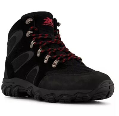 ZeroXposur leather Men’s 11 Gray and Red Waterproof Hiking Boots, not used Zeroxposur Men main image 2