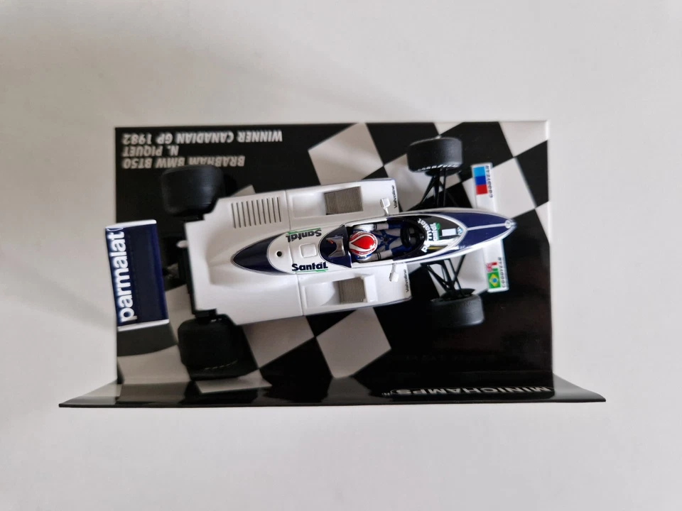 Minichamps 1/43 Brabham BMW BT50 N. Piquet - Winner Canadian Gp 1982 - 417820001 - Image 3 of 4