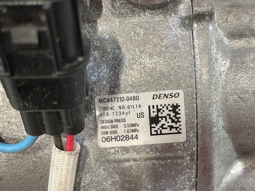 2025 HONDA CIVIC AIR CONDITIONING AC A/C COMPRESSOR MC447210-0480 # 98601 - Picture 12 of 15