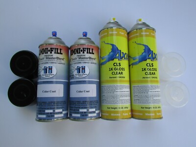 Color Match Touch Up Spray Can Paint For Chrysler Dodge Jeep PDS Anvil Gray