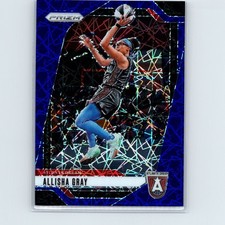 2024 Panini Prizm WNBA Allisha Gray #96 Blue Velocity Prizm Atlanta Dream