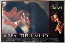 fotobusta - A Beautiful Mind 2001 — regia di Ron Howard - Russell Crowe
