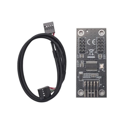 USB-Hub, USB-Splitter, USB 2.0, 9-Polig, auf Dual-9-Polig, Hub-Adapter, Ris9693