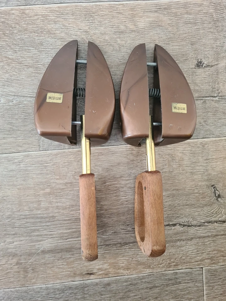 Vintage Herren Holz und Kunststoff Schuhspanner von Church's Medium - Bild 4 von 4