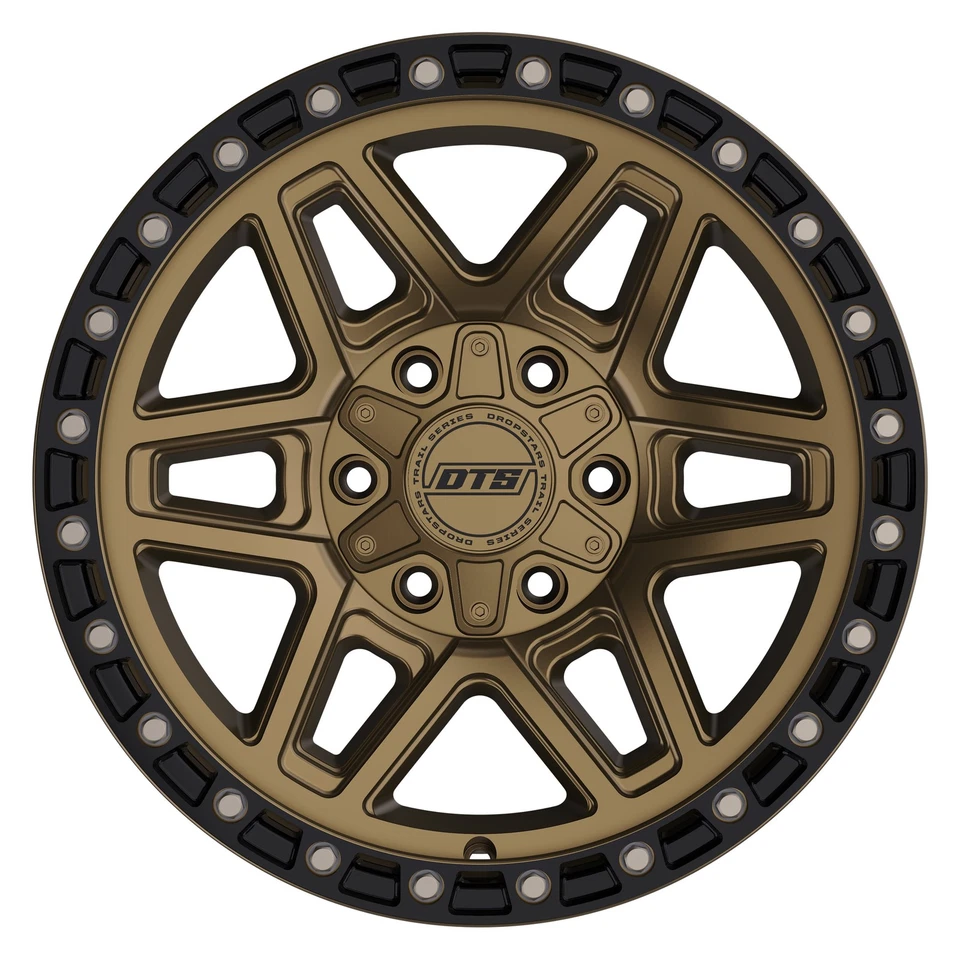 Dropstars 602BZB Wheel 18x9 (18, 6x139.7, 106.2) Bronze Single Rim Foto 2 de 3
