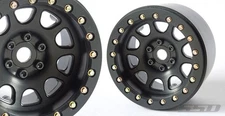 SSD00156 2.2 D HOLE BEADLOCK WHEELS (BLACK) (2)