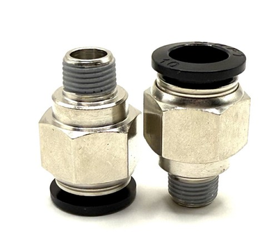 #ad 10mm 3 8quot; Push Connect to 1 8quot; BSPT Male Thread Pneumatic Air Fitting 2pcs $24.95