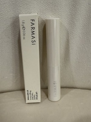 New Farmasi Lip Stylo Lipstick Shade 07 Hot Pink  Smooth Creamy Hydrating 1.8g