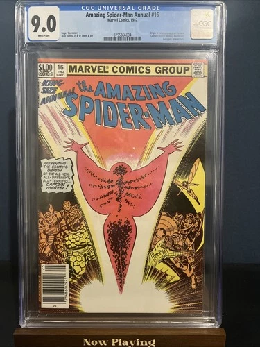 The Amazing Spider-Man Annual #16 CGC 9.0 - 1st Monica Rambeau as Capt Marvel!