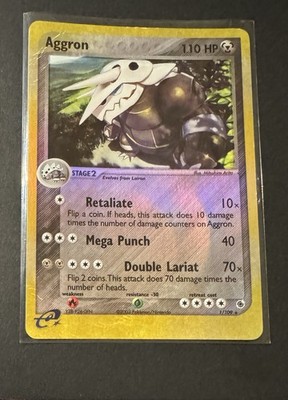 Pokémon TCG Aggron (Stufe 2) - Reverse Holo MP - E-Karte - 1/109