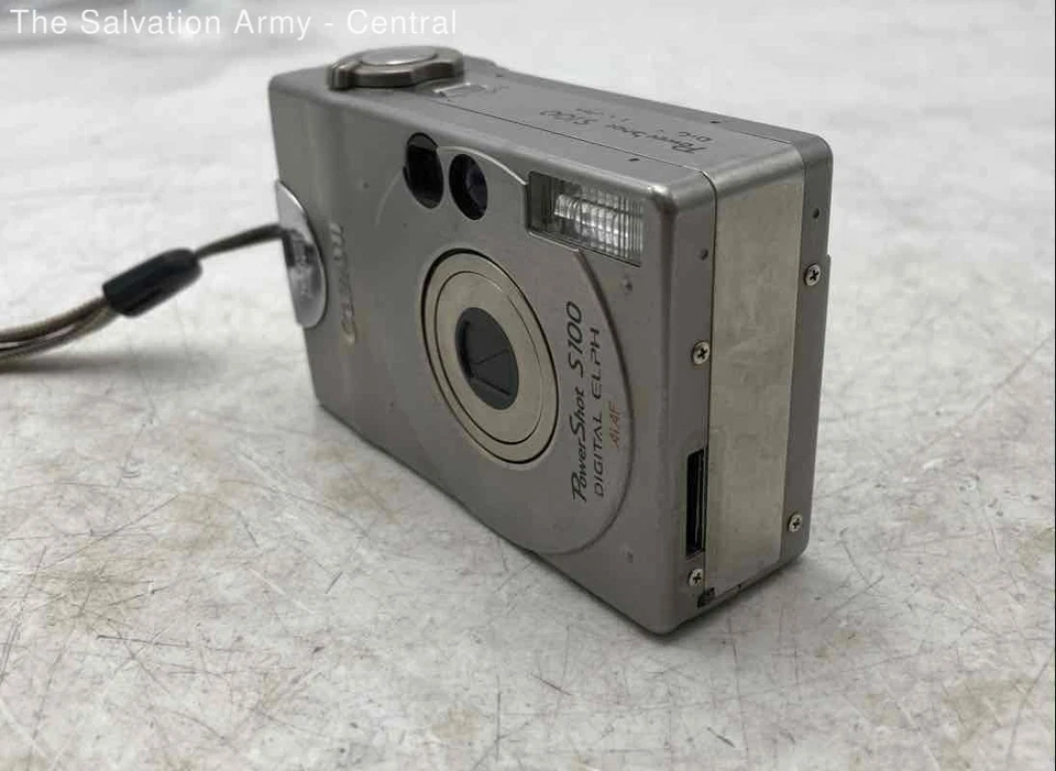 Canon PowerShot S100 Digital ELPH Silver 2.1 MP Compact Digital Camera - Image 2 of 4