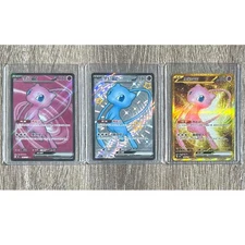 IN STOCK Pokemon TCG S-Chinese 3 Mew EX UR SR SSR Full Art Holo Collect 151C NM