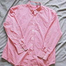 Men s IZOD long sleeve button down shirt Red ...