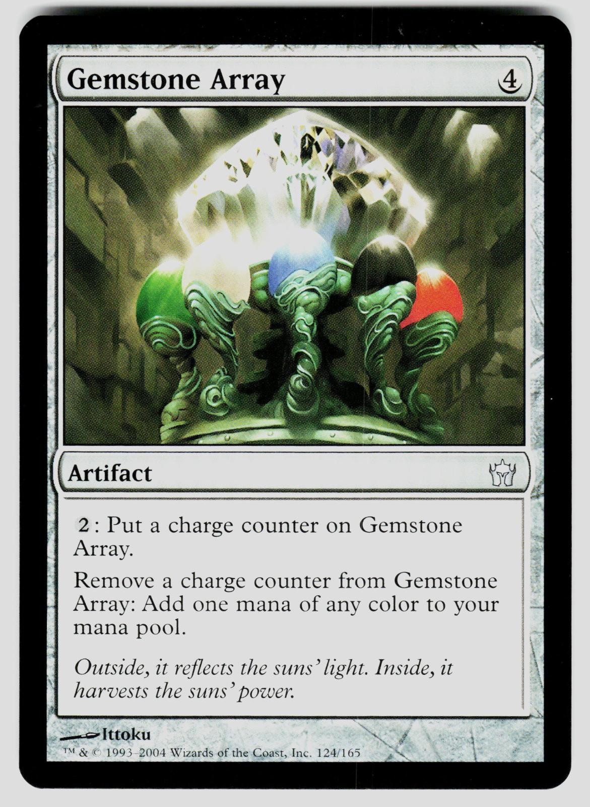 Gemstone Array 124 Uncommon Fifth Dawn Magic: The Gathering Near Mint