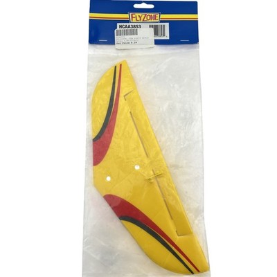 Flyzone SkyFly Horizontal Stabilizer Yellow RC Airplane Tail Part HCAA3853