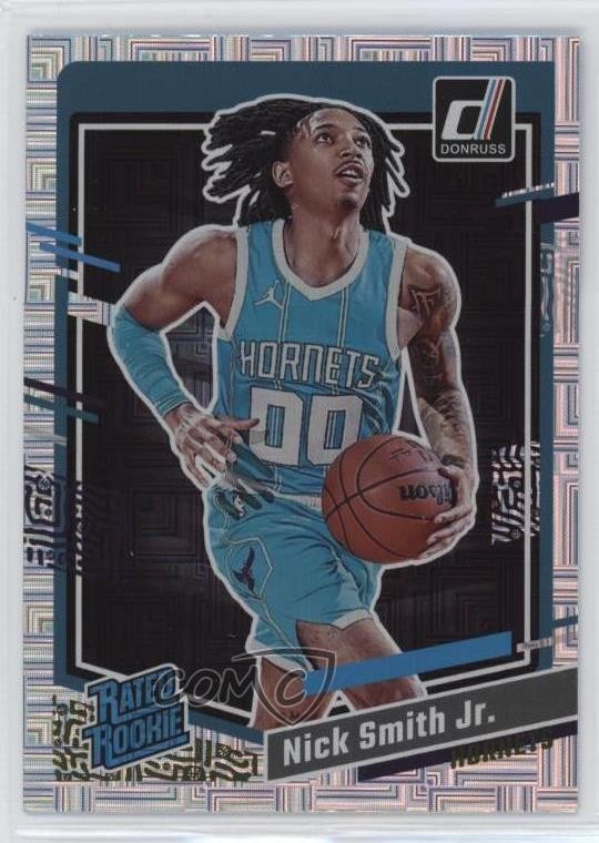 2023-24 Panini Donruss Rated Rookie Choice Nick Smith Jr #248 lw9