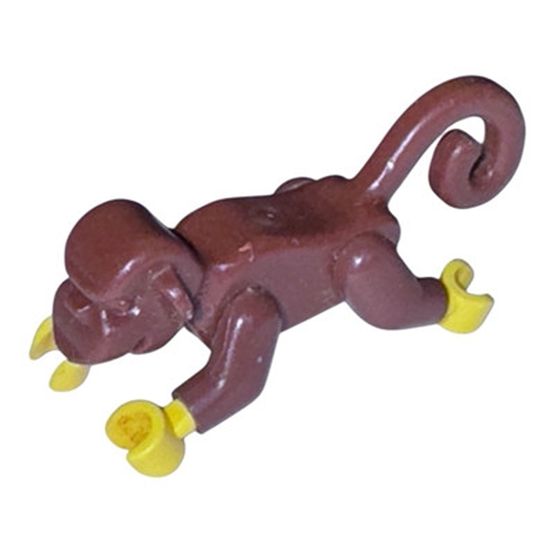 Lego Monkey Animal -Reddish Brown- 2550c01- 6242 7073 7075 6243 | eBay