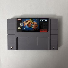 The Flintstones Super Nintendo SNES Game Cartridge Tested