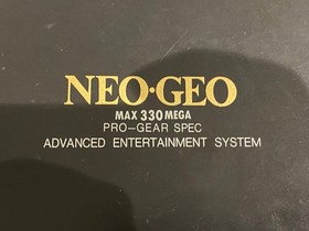 Original NeoGeo Game Console - Console Only - Retro Gaming Video Games