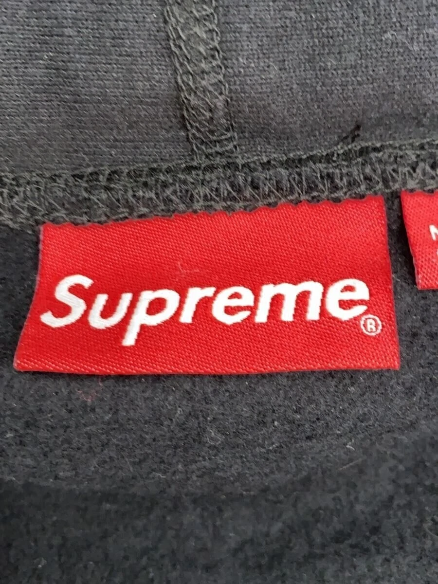 Supreme Felpa con Cappuccio M Cotone BLK