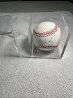 Ronald Acuna Sr. Autographed OML Rawlings Baseball - JSA COA - Senior not Junior
