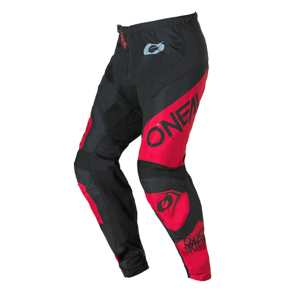ROPA DE CARRERA COMPLETA CROSS ENDURO O'NEAL ELEMENT ONEAL NEGRA ROJA - Imagen 2 de 4