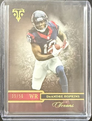 2014 Topps Triple Threads DeAndre Hopkins Ruby /50 #22 Texans