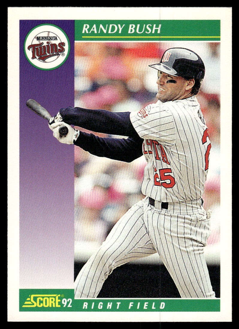 1992 Score #377 Randy Bush