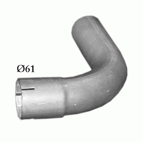 Tuyau d'échappement Multicar Rury réducteur de bruit et vibrations