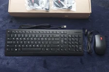 Lenovo Wired USB Keyboard & Mouse Combo Calliope SK-8823 MOJUUO