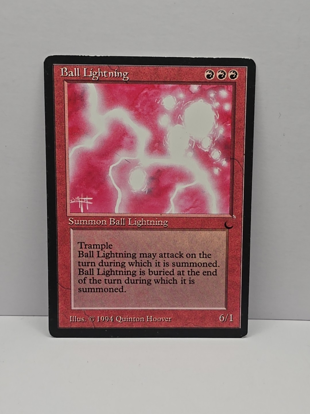 MTG  Magic The Gathering Ball Lightning The Dark (DRK) LP