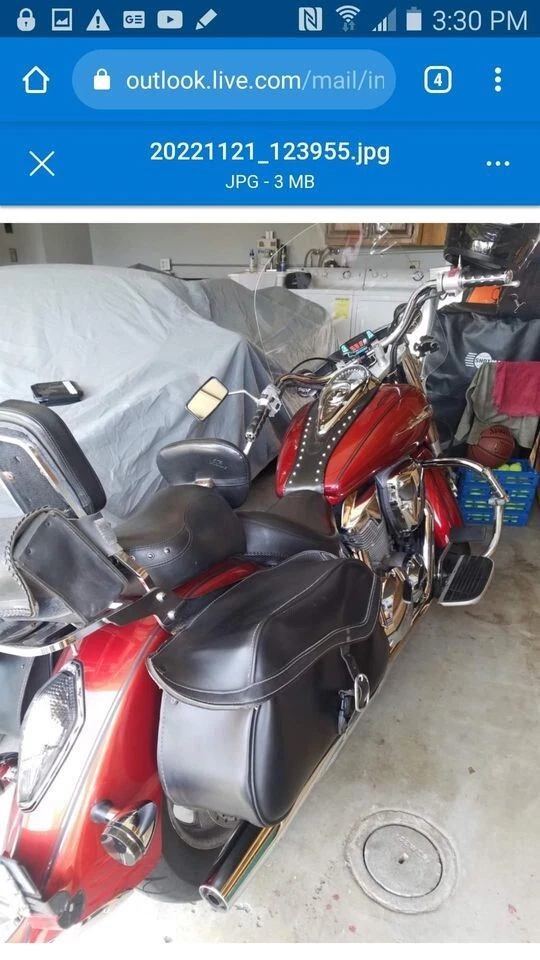 Hermosa Honda VTX 1300T Foto 2 de 3