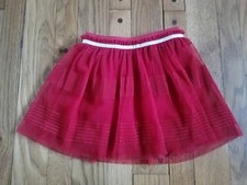 Genuine Kids by Osh Kosh red tulle skirt. 5t