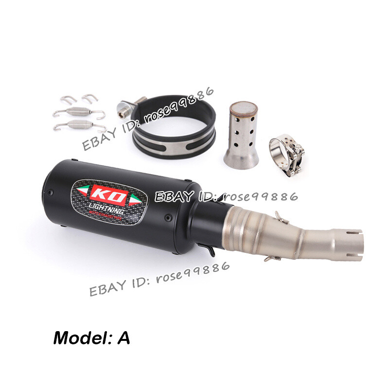 For Yamaha XMAX 300 250 2017-2020 Exhaust Mid Pipe Link Muffler With DB Killer