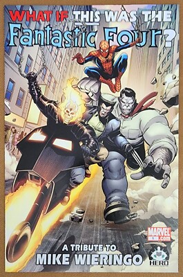 What If This Was Fantastic Four? (2008) Tribute To Mike Wieringo, Direct Edition
