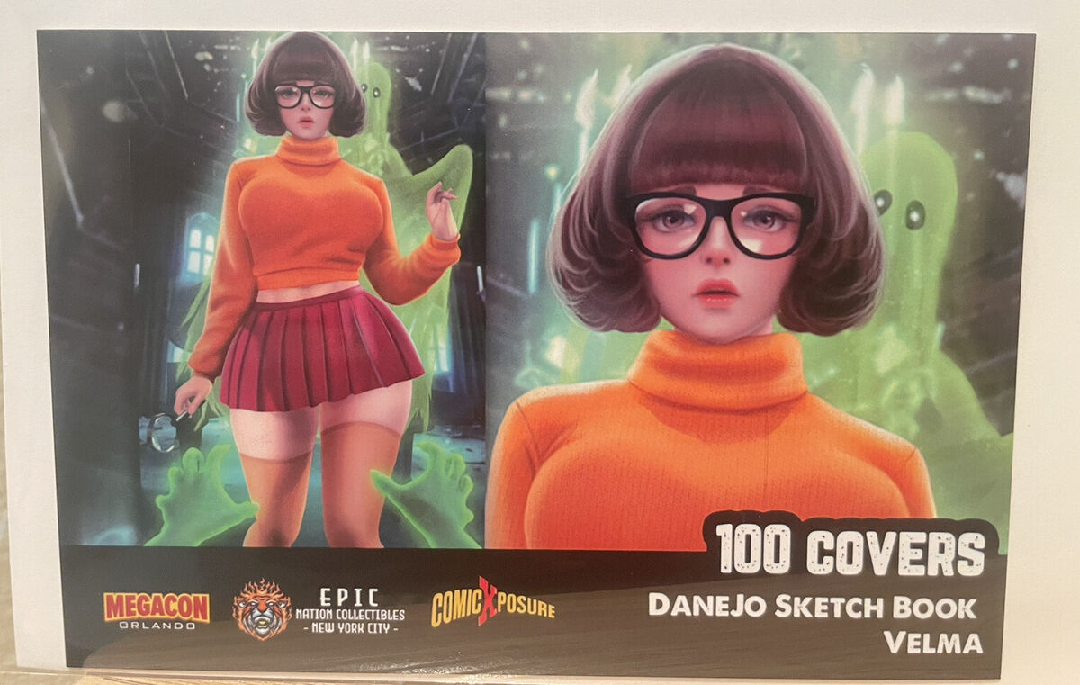 DaneJo Sketch Book MegaCon Exclusive Velma Cosplay 2 Book Set LE