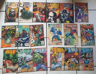 18 englische Comics von MARVEL aus der Reihe 2099, diverse Titel