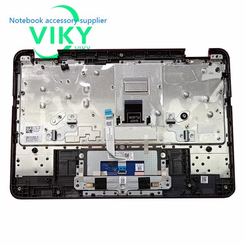 New For Dell Chromebook 11 3110 Palmrest Upper Case W/US Keyboard Bezel 00H7CN - 第 2/2 張圖片