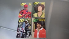 4 Vtg 1972 JET Magazine LOT Black History Civil Rights Politics Negro Era Soul