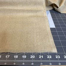 Beige Small Checks 2 yards 14" x 46" Fabric